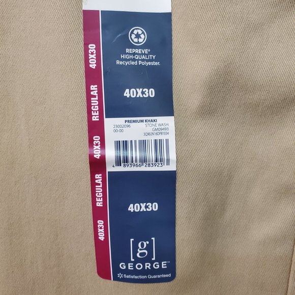 George Men's Premium Regular Fit Pant - Picture 2 of 2